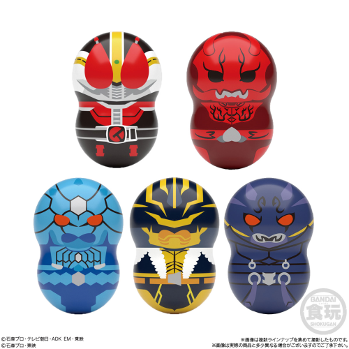  Bandai Candy Coo'nuts Kamen Rider 14Pcs Box (Candy Toy)