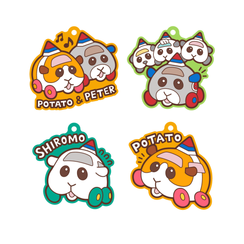  Bandai Candy Pui Pui Molcar Pukkuri Rubber Mascot Vol.2 12pcs Box