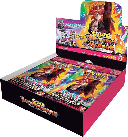  Bandai Super Dragonball Heroes Extra Booster Pack Series 3 (BOX)
