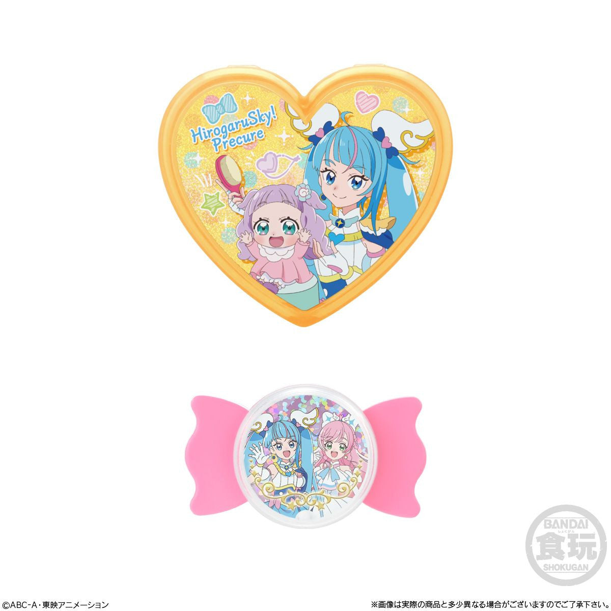  Bandai Candy Soaring Sky! Pretty Cure Hair Accessories Collection 10Pcs Box