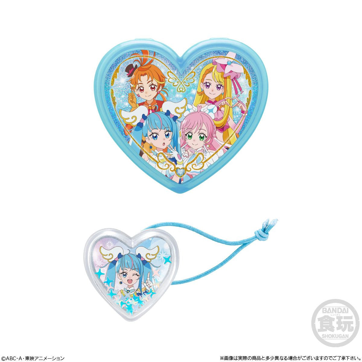  Bandai Candy Soaring Sky! Pretty Cure Hair Accessories Collection 10Pcs Box