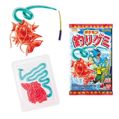  Bandai Candy Pokemon Fishing Gummy (SINGLE)