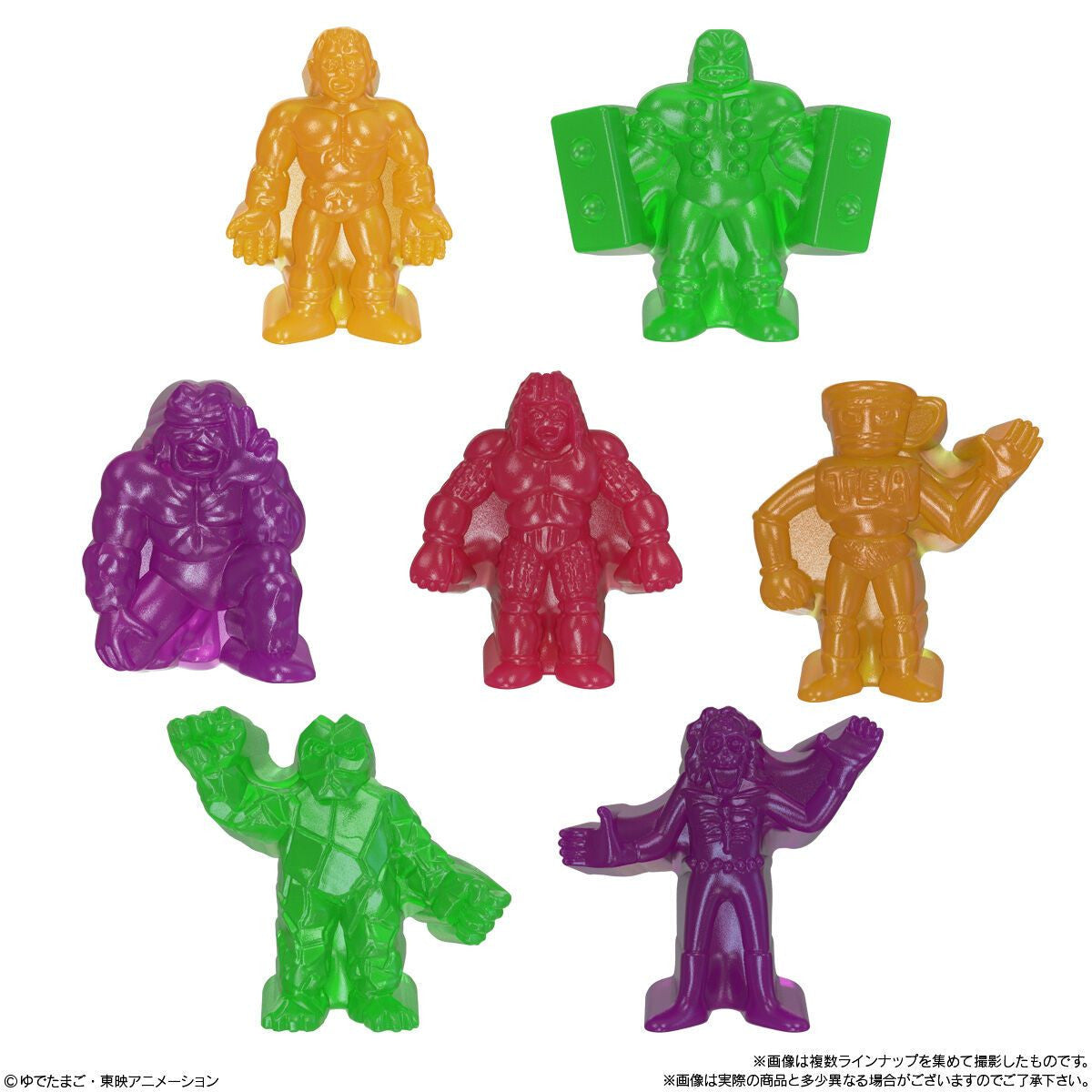  Bandai Candy Kinnikuman Gummy Round 2 10Pcs Box (Ultimate Muscle)