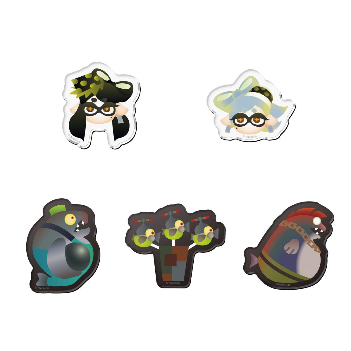  Bandai Candy Splatoon 3 Character Magnets Collection Vol.2 14pcs Box