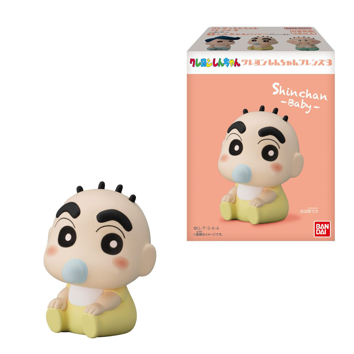  Bandai Candy Crayon Shin-chan Friends Figure Collection 12pcs Complete Box