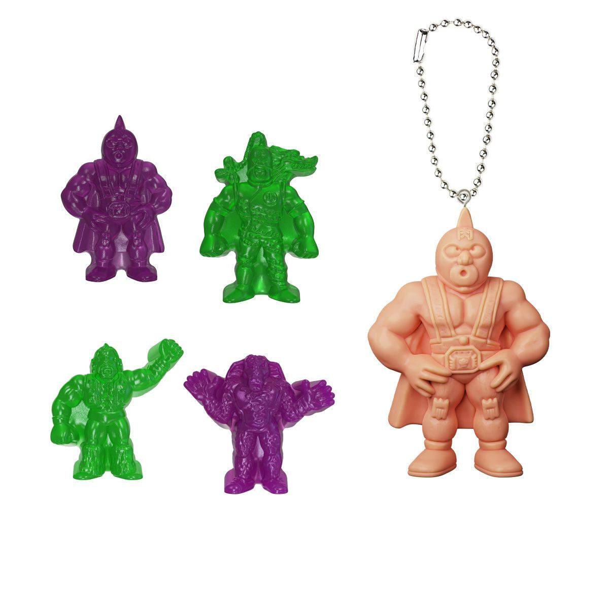  Bandai Candy Kinnikuman Key Chain Collection Round 3 10Pcs Box (Ultimate Muscle)
