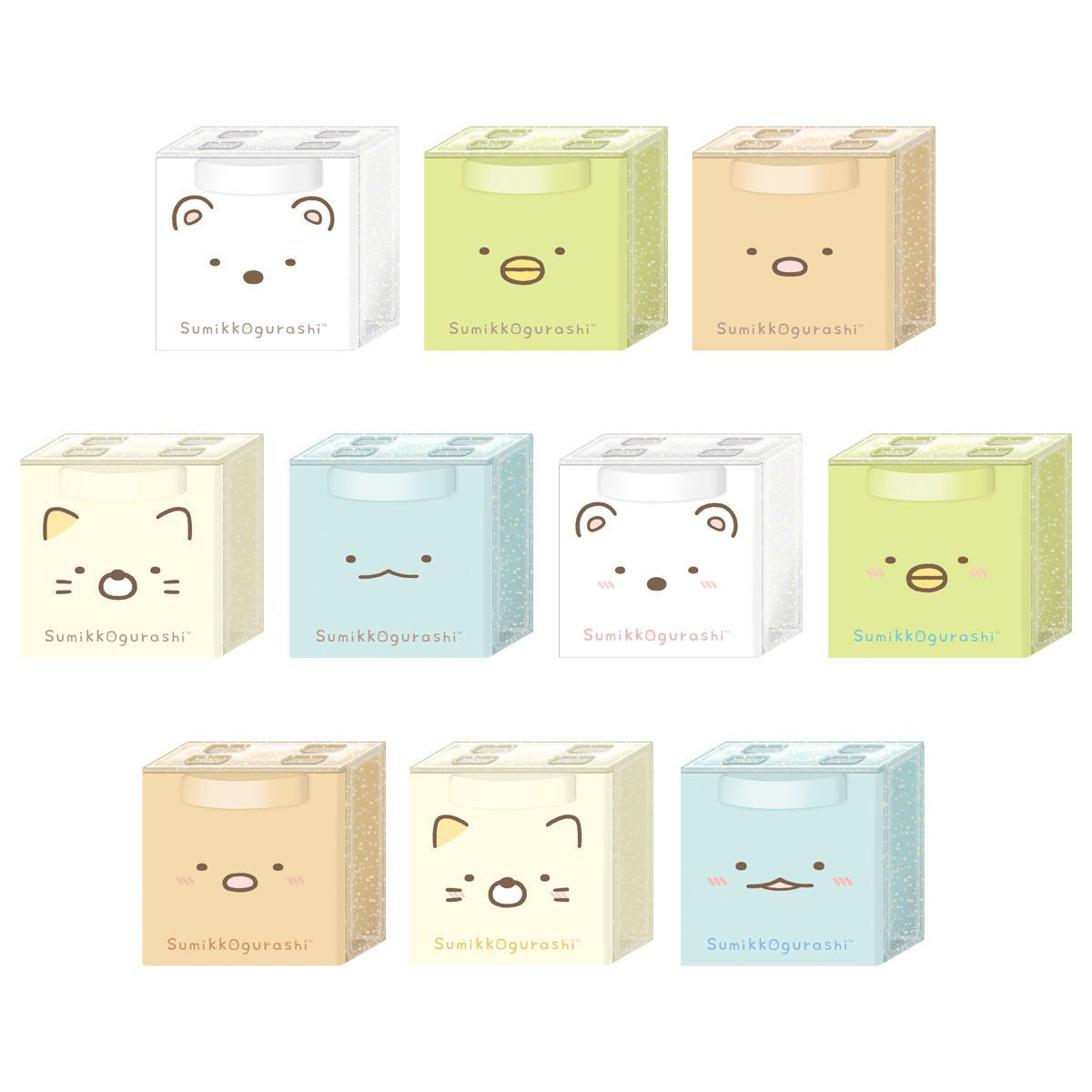  Bandai Candy Sumikko Gurashi CUCASE Collection 12pcs Box