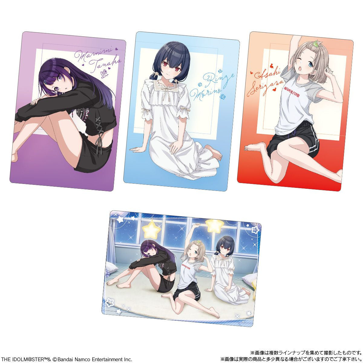  Bandai Candy THE IDOLM@STER Shiny Colors Metallic Card Collection Vol. 3 20pcs Box