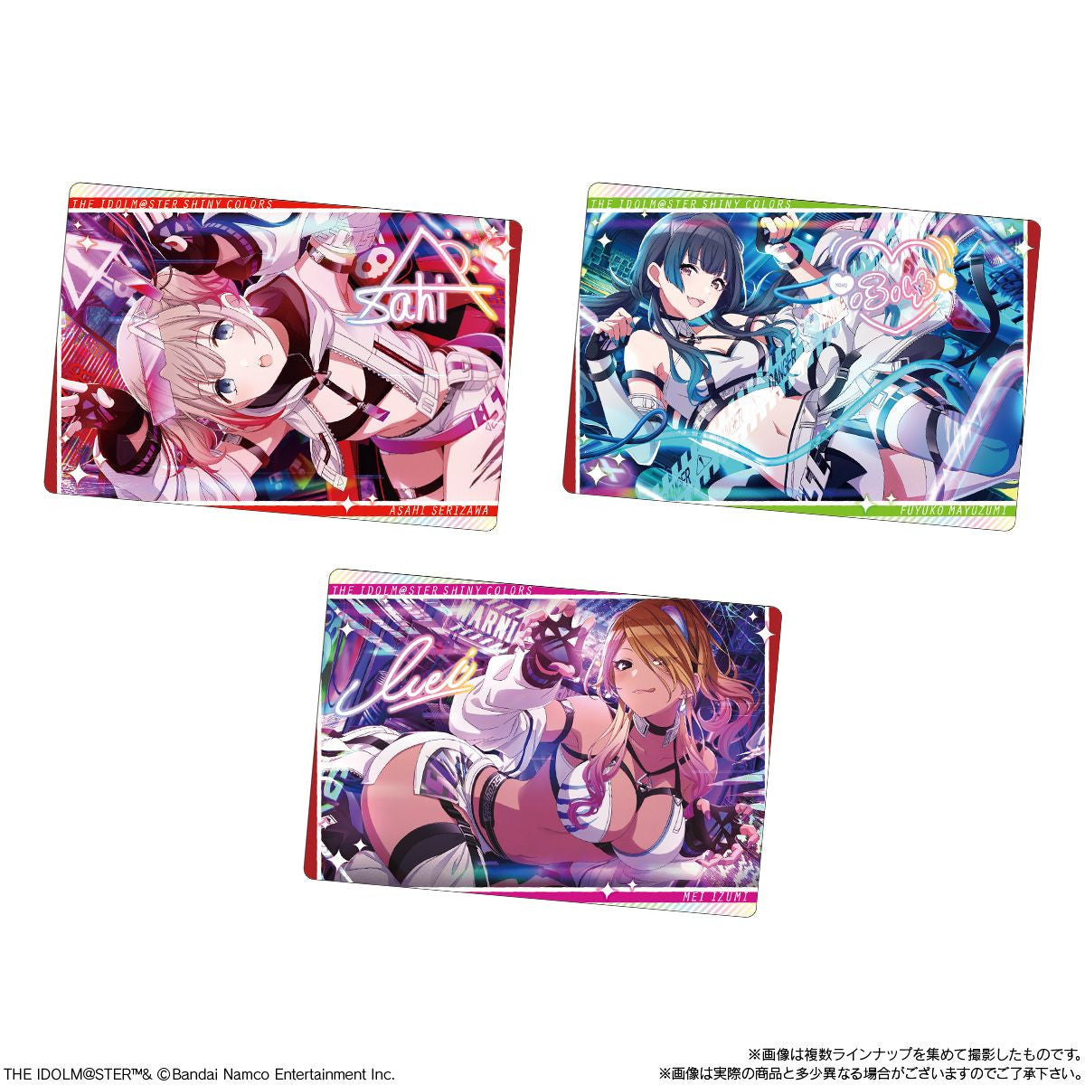  Bandai Candy THE IDOLM@STER Shiny Colors Metallic Card Collection Vol. 3 20pcs Box