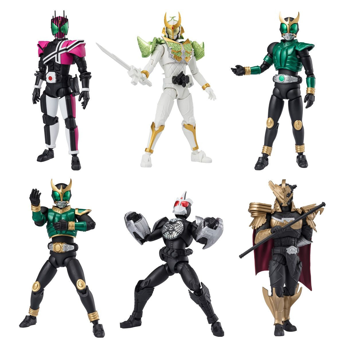  Bandai Candy SHODO-XX Kamen Rider Vol.6 10pcs Complete Box