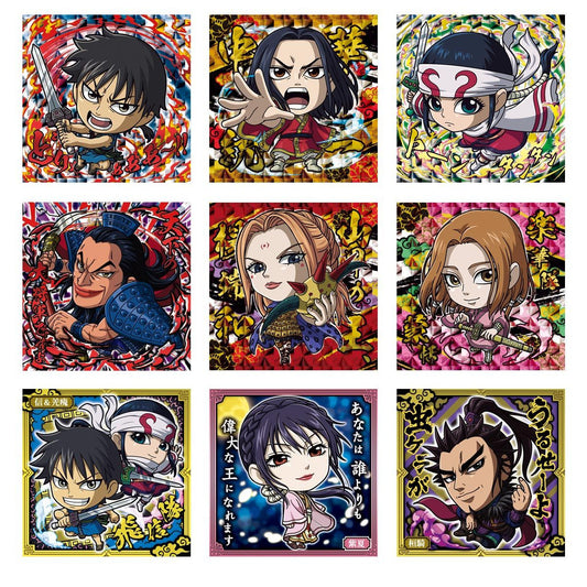  Bandai Candy Niformation Kingdom Metallic Sticker Collection 20pcs Box
