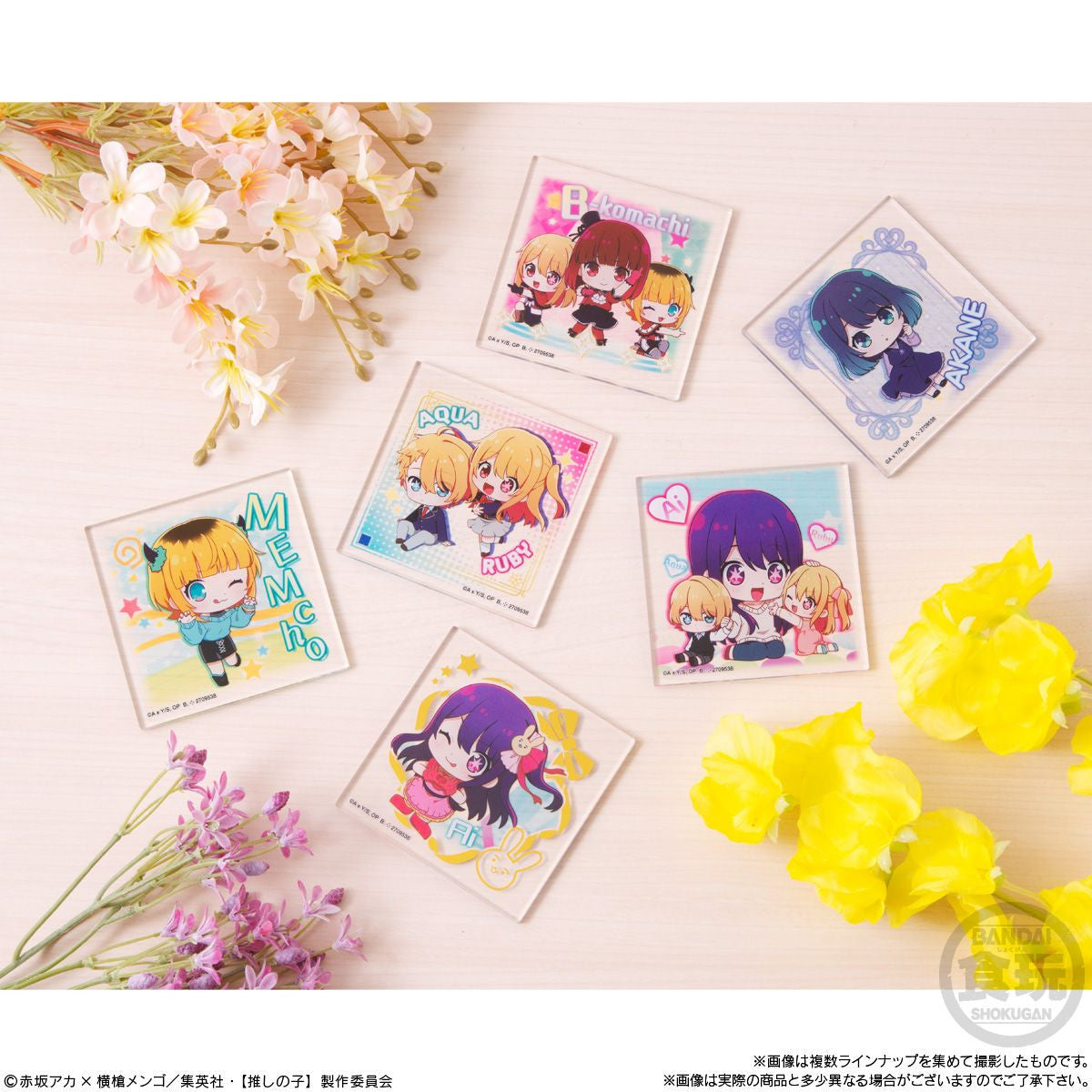  Bandai Candy Oshi No Ko Chibi CharAcril Display Collection 10pcs Box