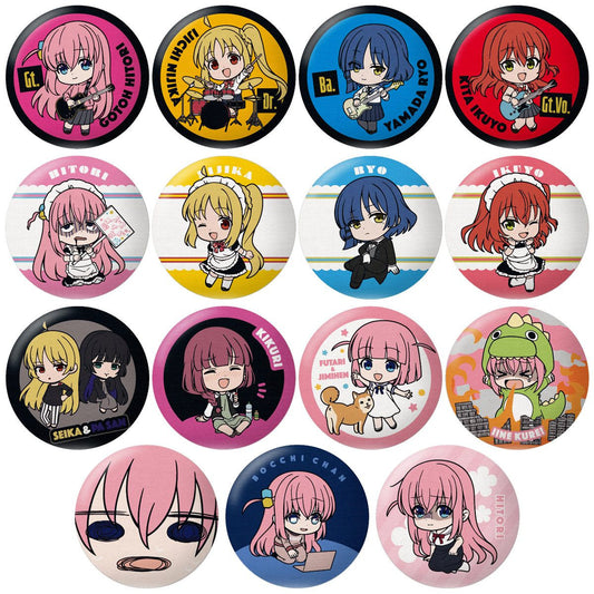  Bandai Candy Bocchi The Rock! Button Badge Collection 14pcs Box