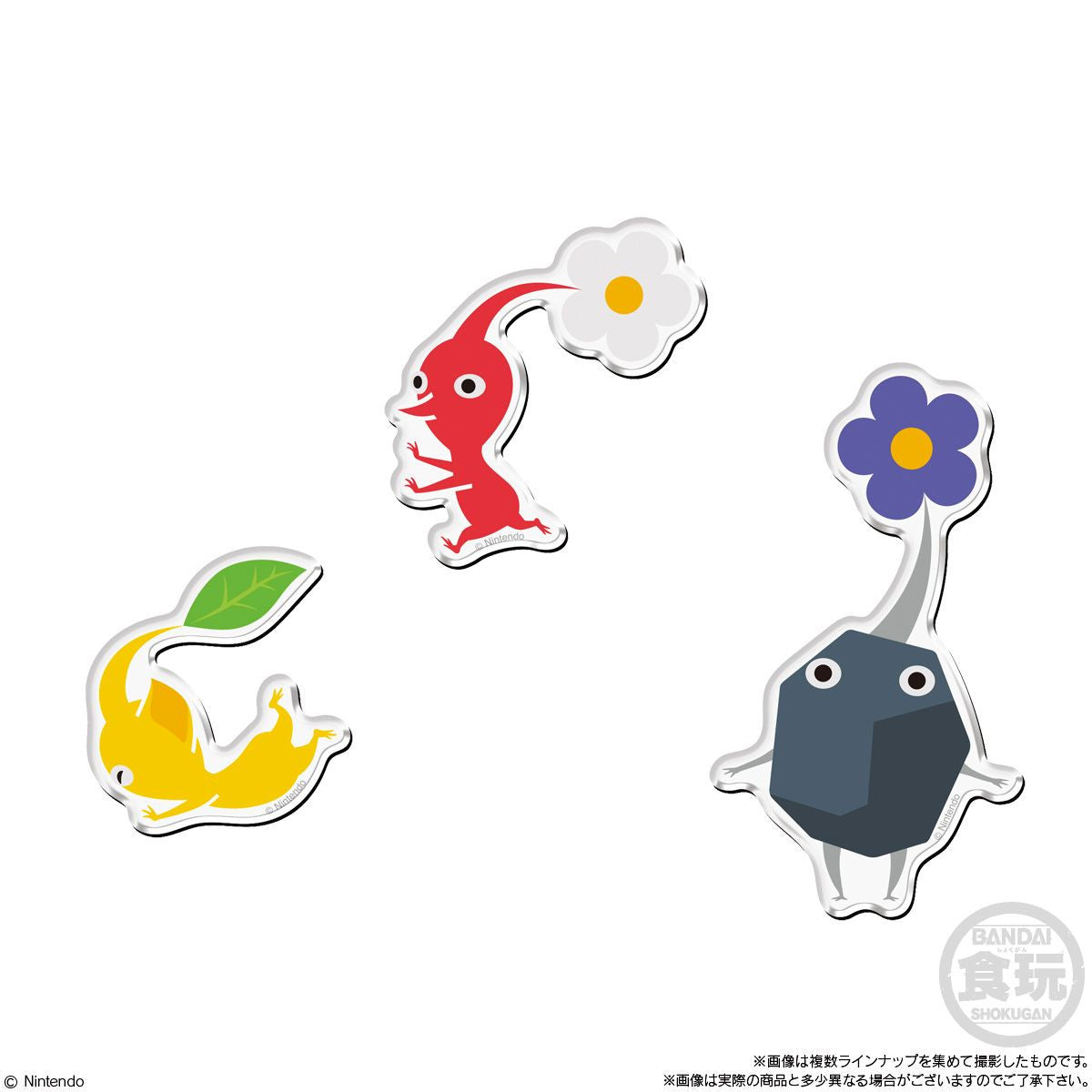  Bandai Candy Pikmin Magnet Collection 14pcs Box