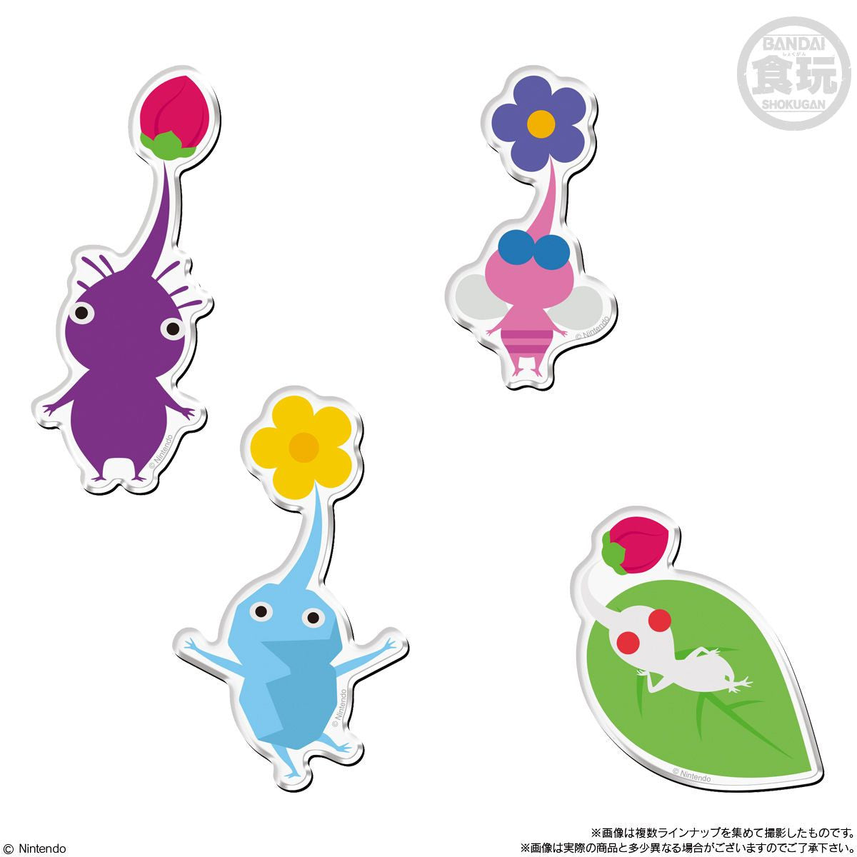  Bandai Candy Pikmin Magnet Collection 14pcs Box