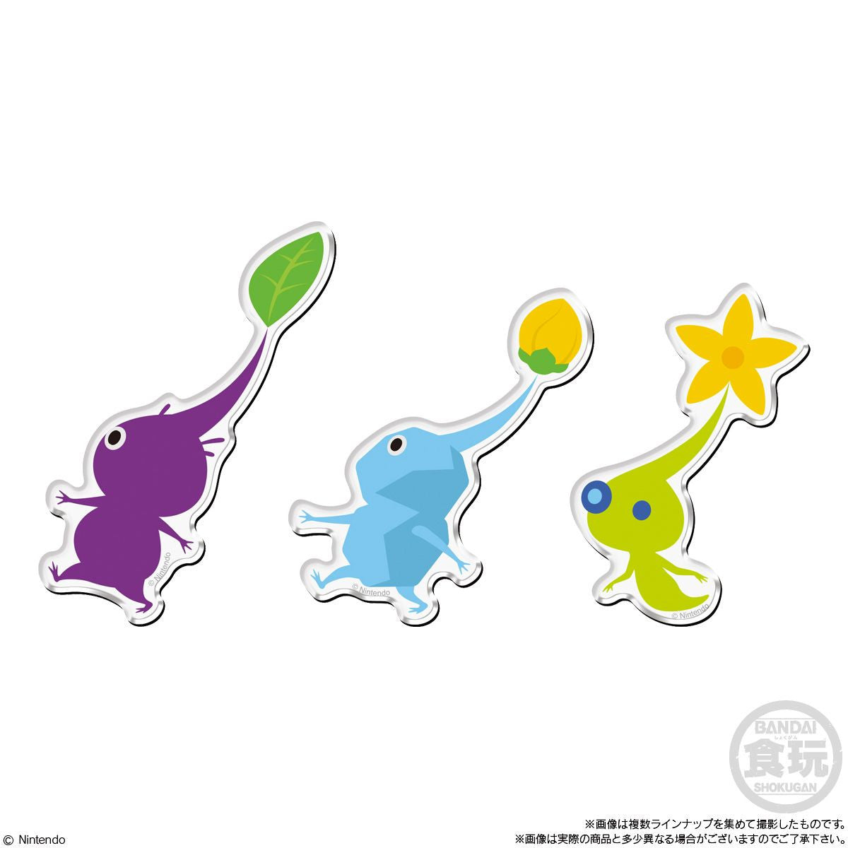  Bandai Candy Pikmin Magnet Collection 14pcs Box