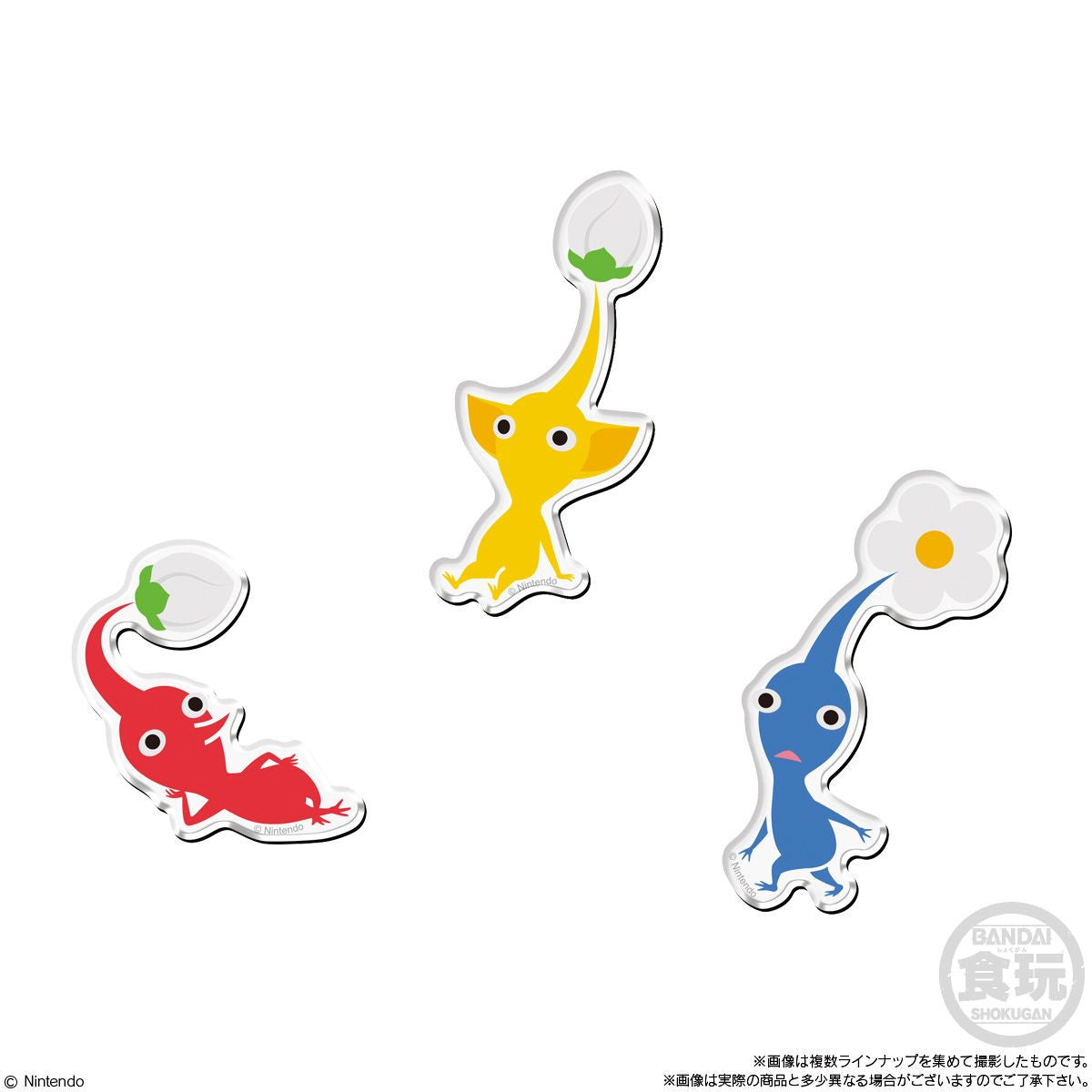  Bandai Candy Pikmin Magnet Collection 14pcs Box