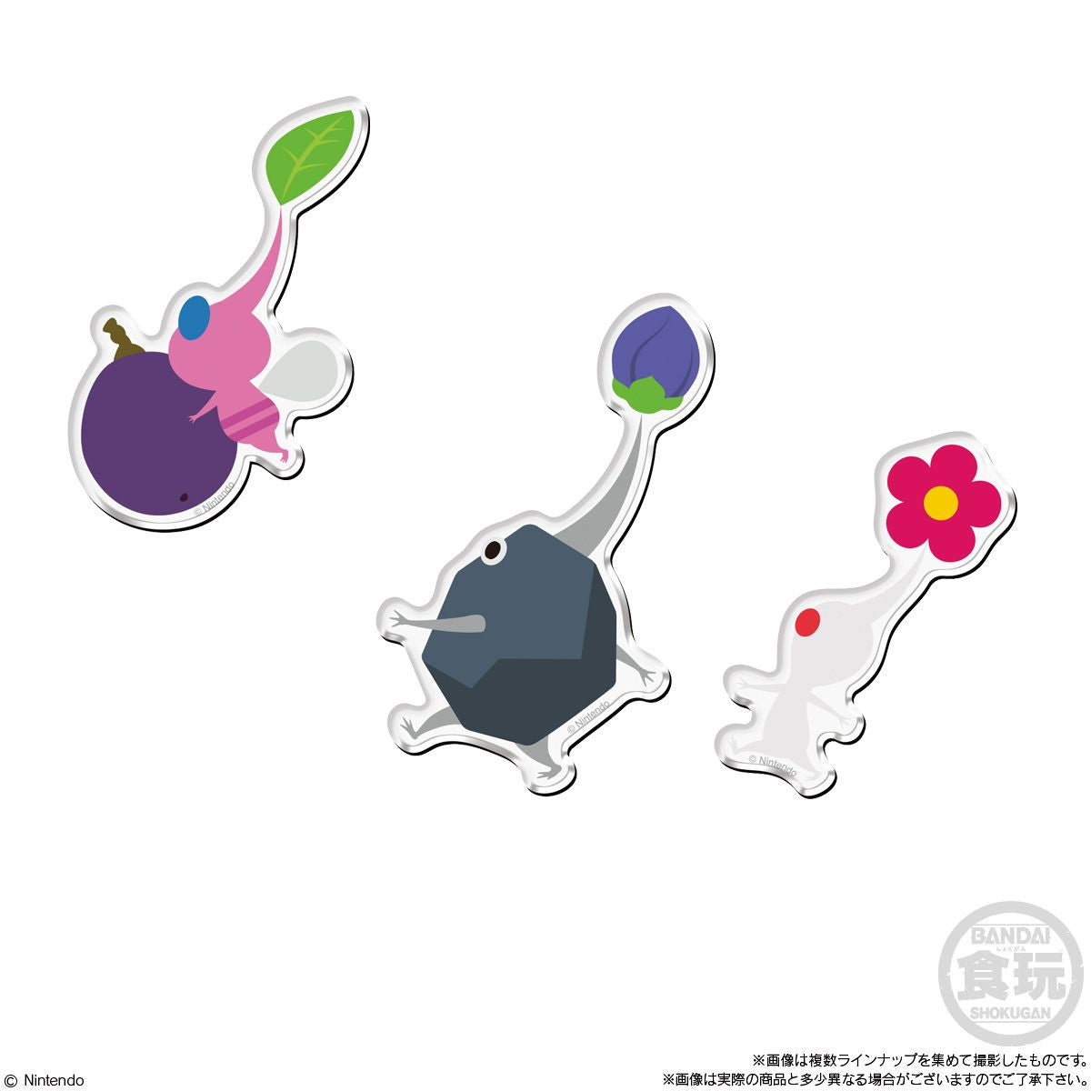  Bandai Candy Pikmin Magnet Collection 14pcs Box