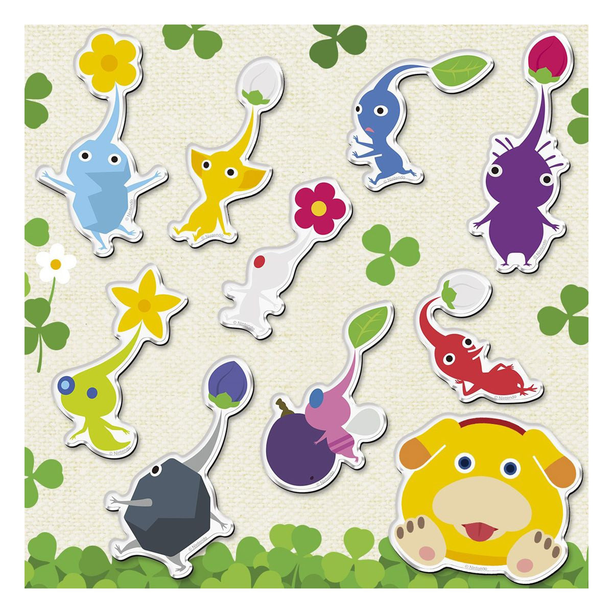  Bandai Candy Pikmin Magnet Collection 14pcs Box