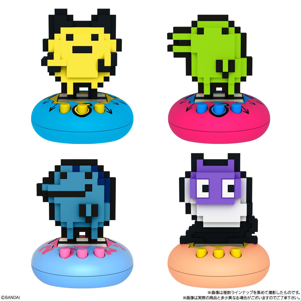  Bandai Candy ChocoSup Tamagotchi Collectible Figures 10pcs Box