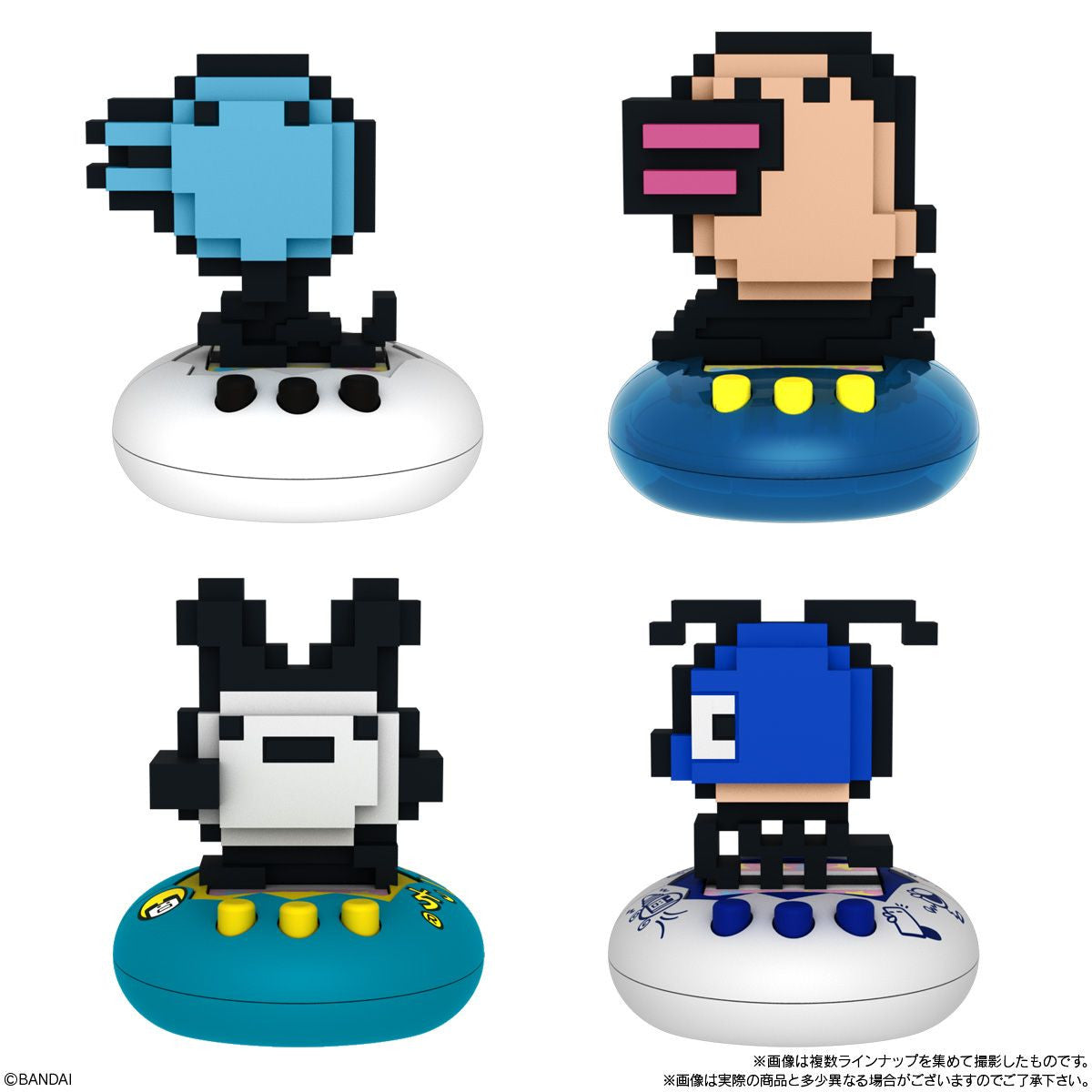  Bandai Candy ChocoSup Tamagotchi Collectible Figures 10pcs Box