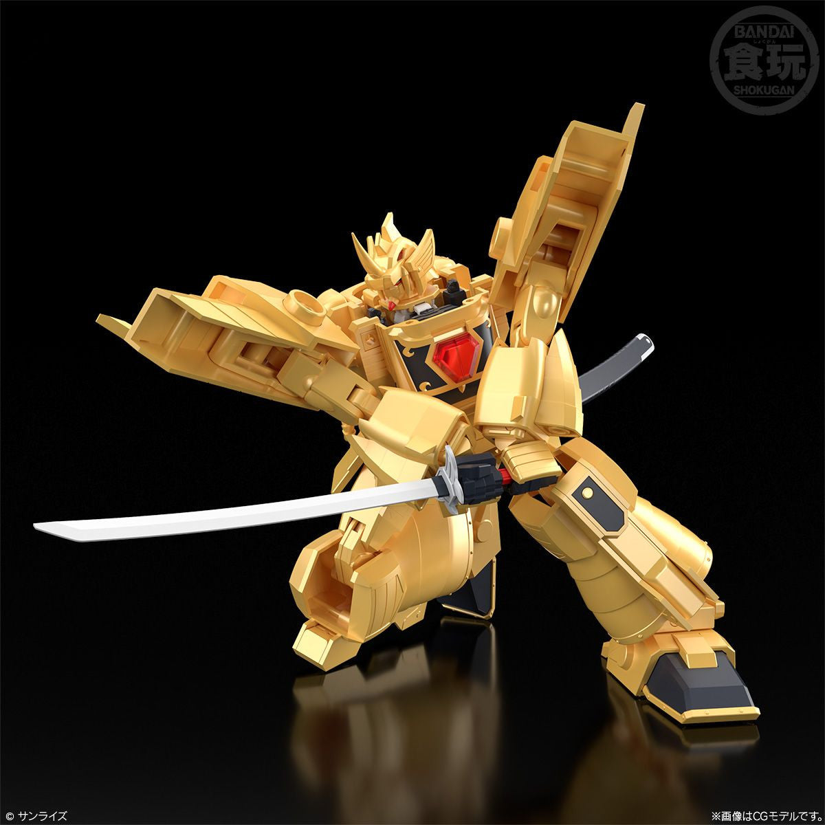  Bandai Candy SMP [SHOKUGAN MODELING PROJECT] Golden Hero Plastic Model (The Brave Of Gold Goldran)