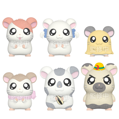  Bandai Candy Hamtaro Doll 8pcs Box