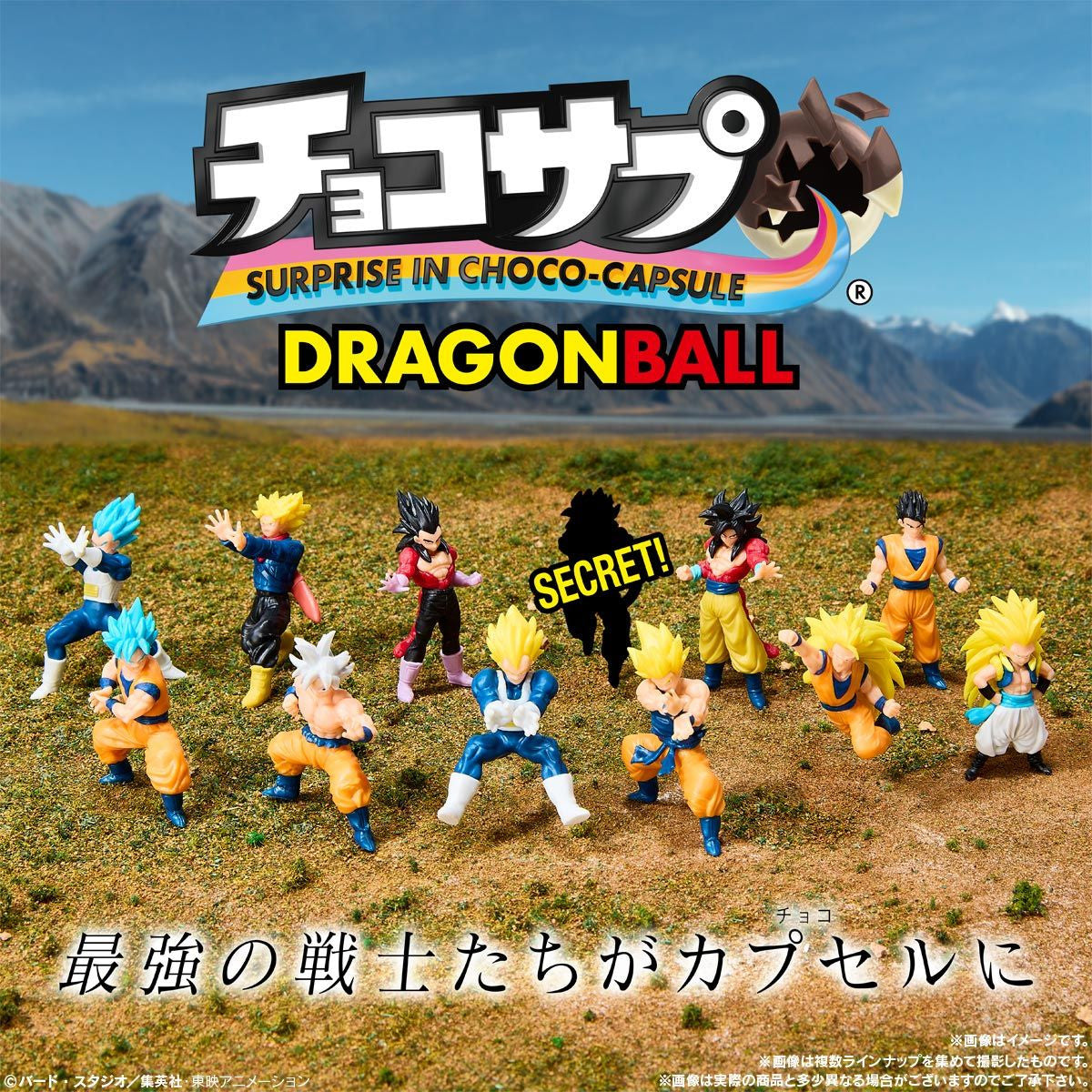  Bandai Candy ChocoSup Dragon Ball Collectable Figure Series 2 BOX (10pcs)