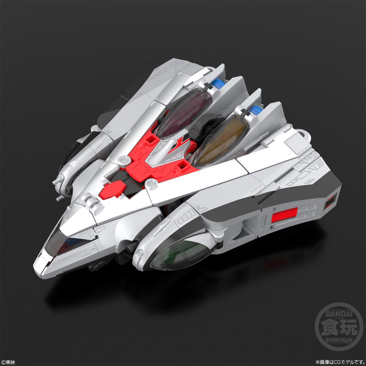  Bandai Candy SMP [SHOKUGAN MODELING PROJECT] 3D Formation Time Robo Plastic Model (Mirai Sentai Timeranger)