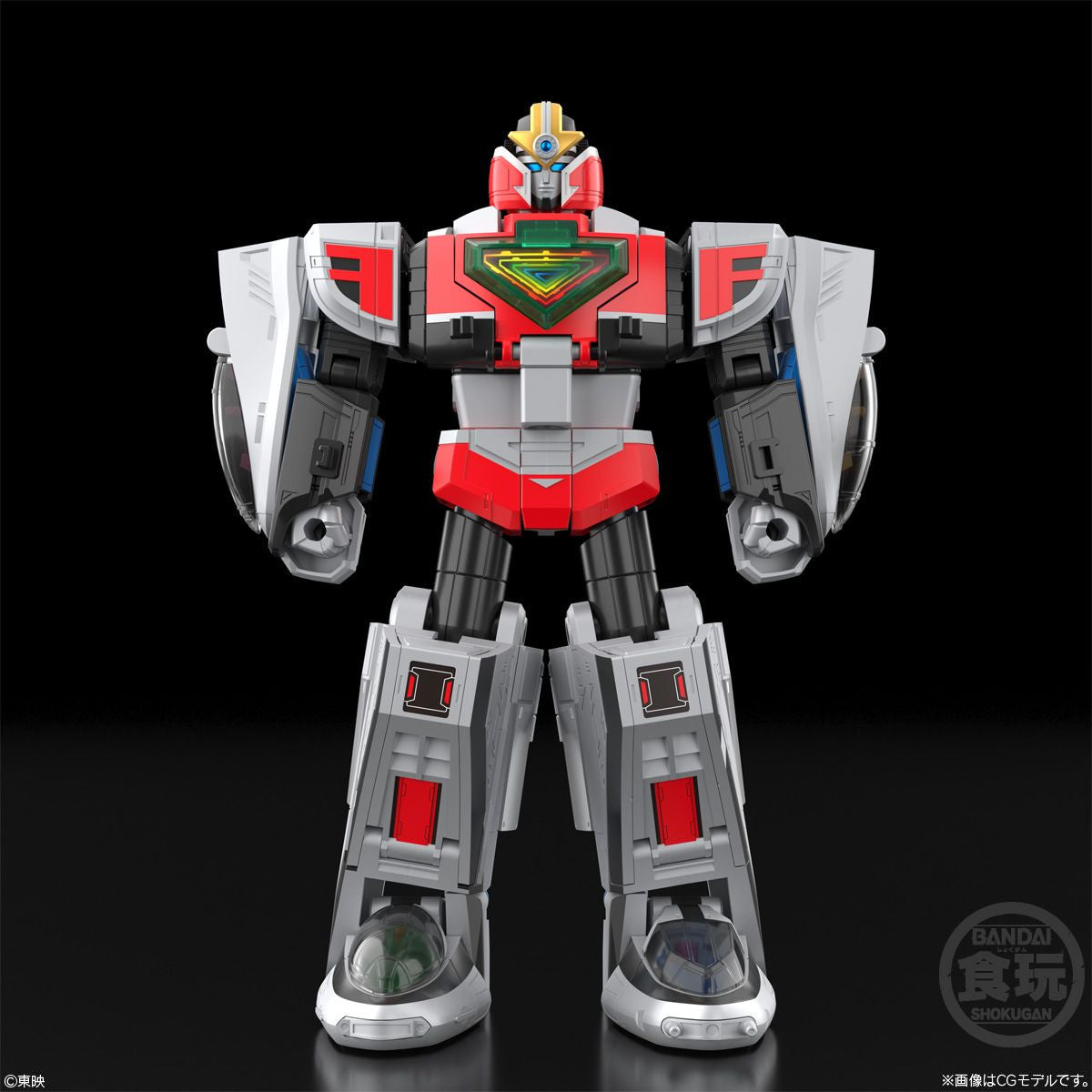  Bandai Candy SMP [SHOKUGAN MODELING PROJECT] 3D Formation Time Robo Plastic Model (Mirai Sentai Timeranger)