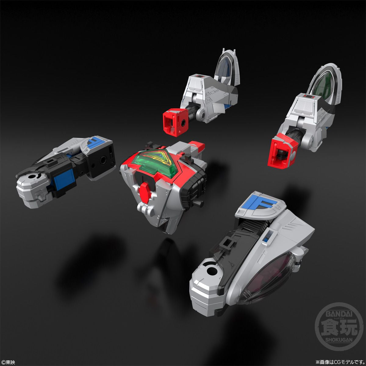  Bandai Candy SMP [SHOKUGAN MODELING PROJECT] 3D Formation Time Robo Plastic Model (Mirai Sentai Timeranger)