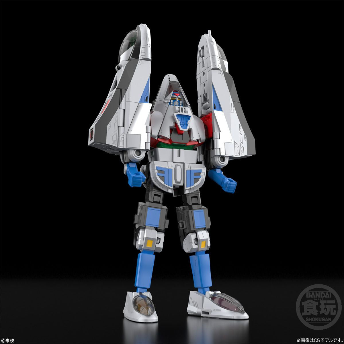 Bandai Candy SMP [SHOKUGAN MODELING PROJECT] 3D Formation Time Robo Plastic Model (Mirai Sentai Timeranger)