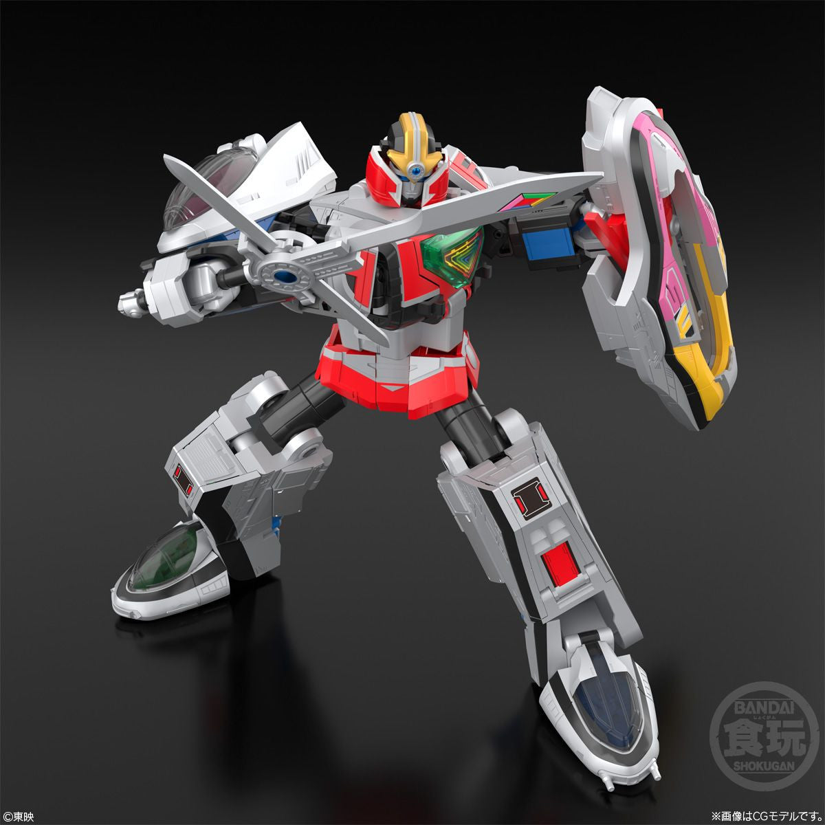  Bandai Candy SMP [SHOKUGAN MODELING PROJECT] 3D Formation Time Robo Plastic Model (Mirai Sentai Timeranger)