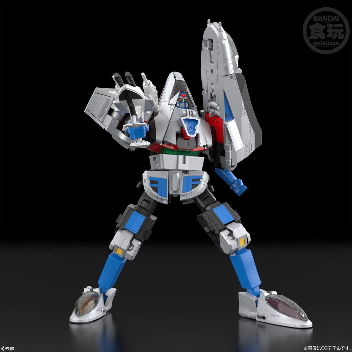  Bandai Candy SMP [SHOKUGAN MODELING PROJECT] 3D Formation Time Robo Plastic Model (Mirai Sentai Timeranger)