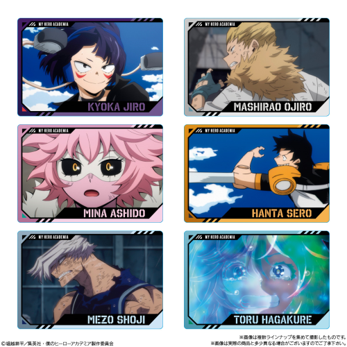  Bandai Candy TV Anime My Hero Academia Wafers 4 BOX (20pcs)