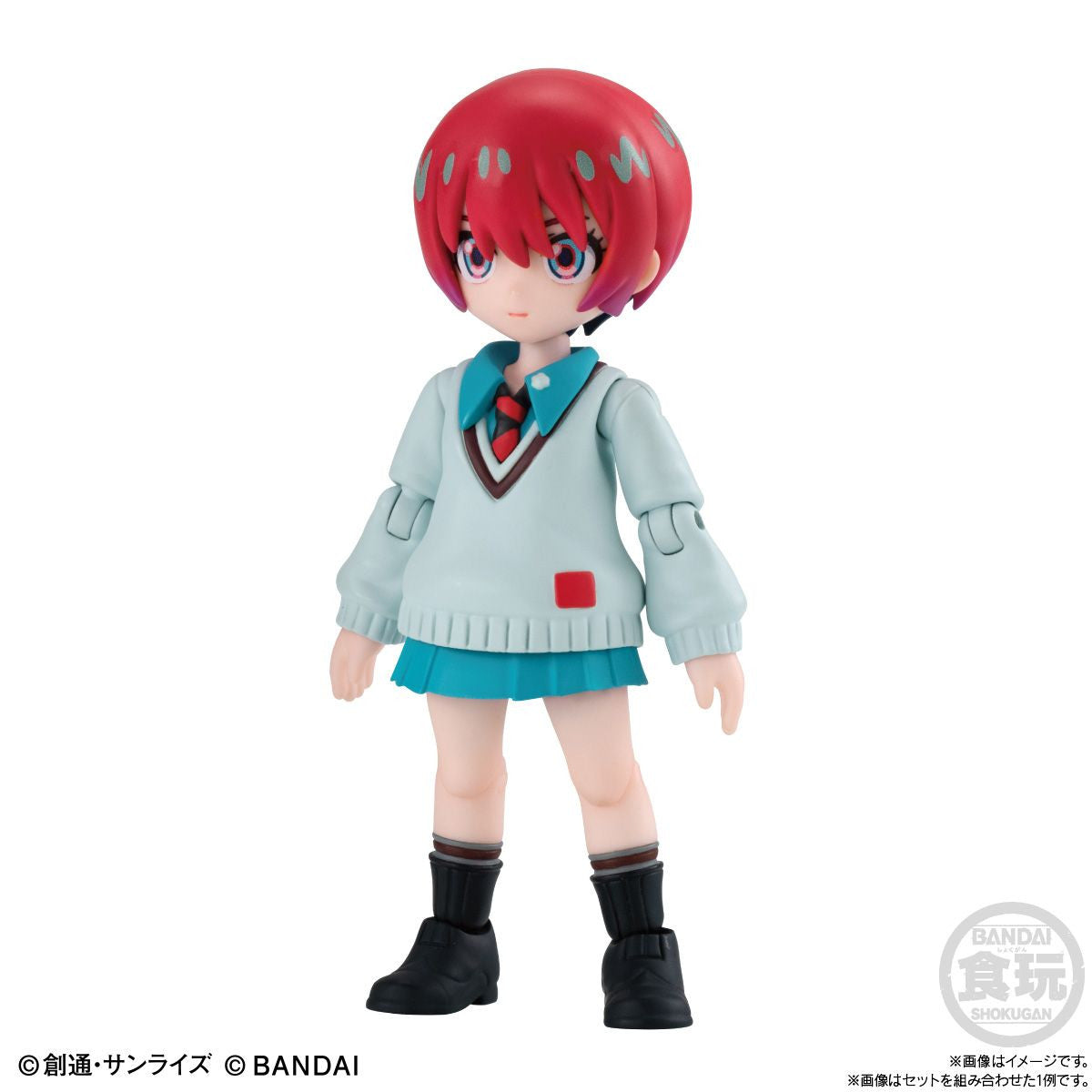  Bandai Candy Linked Travelers: The World Of 'Mobile Suit Gundam GQuuuuuuX' Machu & Nyaan Set