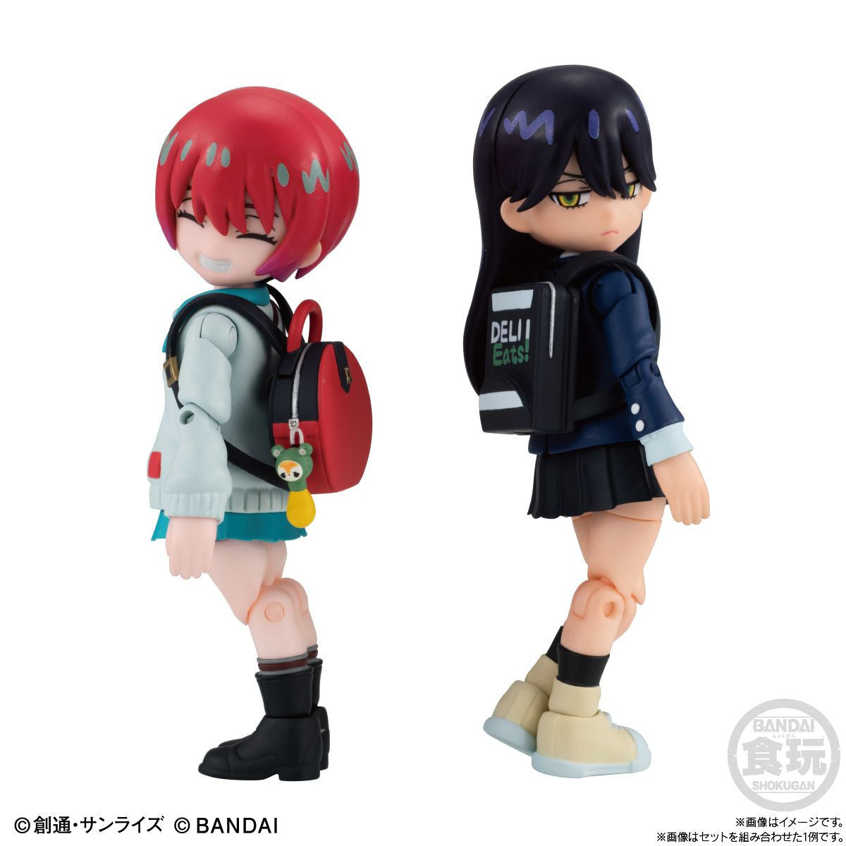  Bandai Candy Linked Travelers: The World Of 'Mobile Suit Gundam GQuuuuuuX' Machu & Nyaan Set