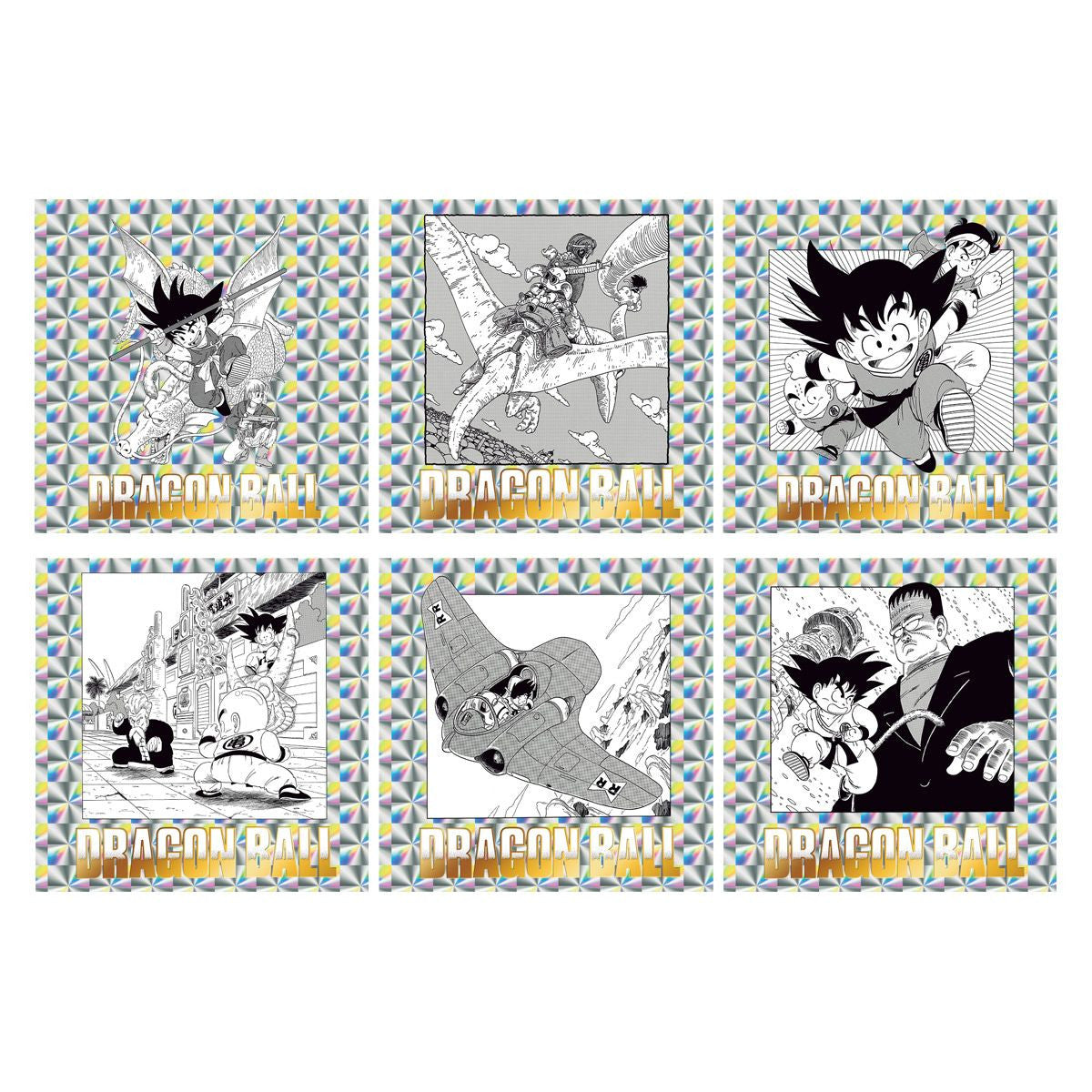  Bandai Candy Dragon Ball 40th Anniversary Original Illustration Sticker Wafers Vol.2 BOX (20pcs)