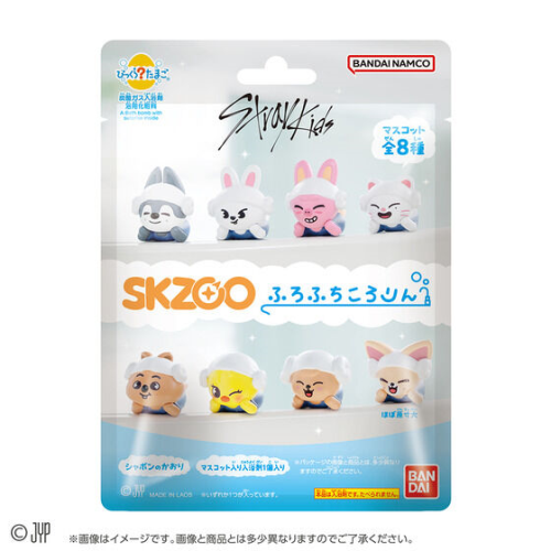  Bandai Life Bikkura Tamago SKZOO Bath Edge Roll Ver. BOX (15pcs)