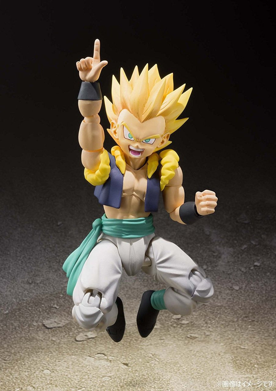  Bandai S.H. Figuarts Super Saiyan Gotenks Action Figure (Dragon Ball Z)