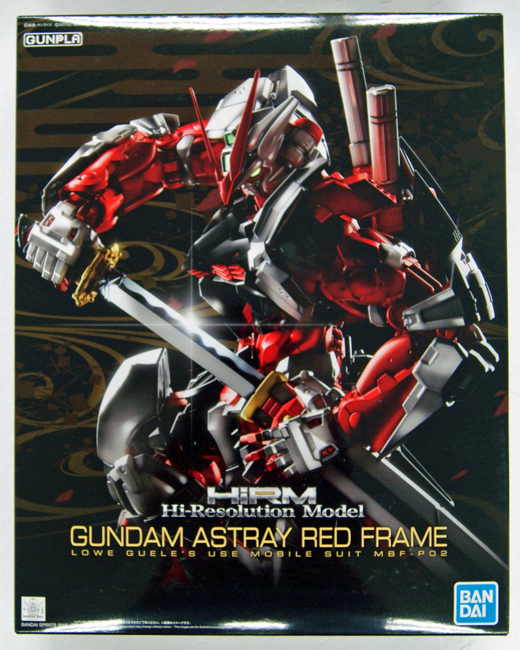  Bandai Hi-Resolution Model Gundam Seed Gundam Astray Red Frame 1/100 Scale Kit