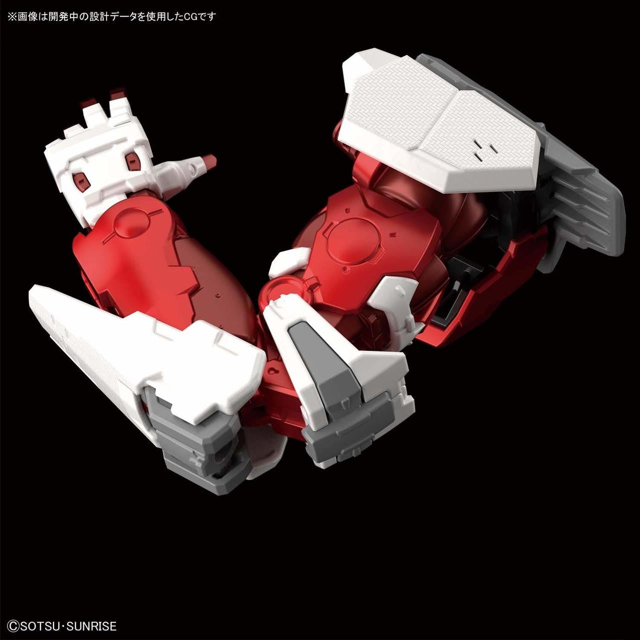 Bandai Hi-Resolution Model Gundam Seed Gundam Astray Red Frame 1/100 Scale Kit