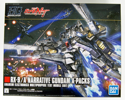  Bandai HGUC 218 RX-9/A Narrative Gundam A-Packs 1/144 Scale Kit