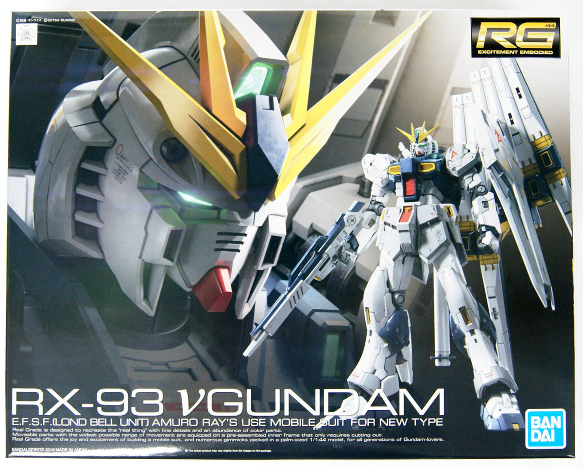  Bandai RG-32 V (Nu) Gundam 1/144 Scale Kit