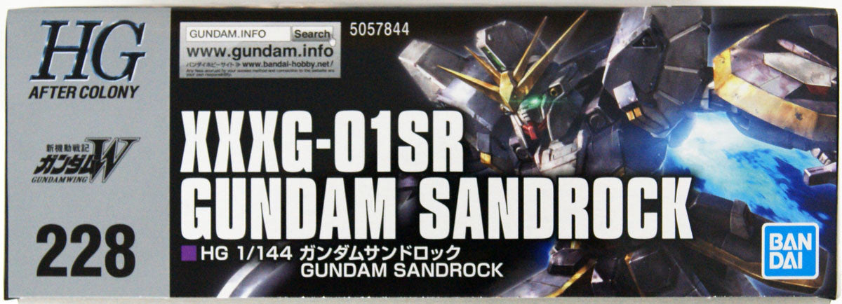 Bandai HGAC 228 XXXG-01SR Gundam Sandrock 1/144 Scale Kit