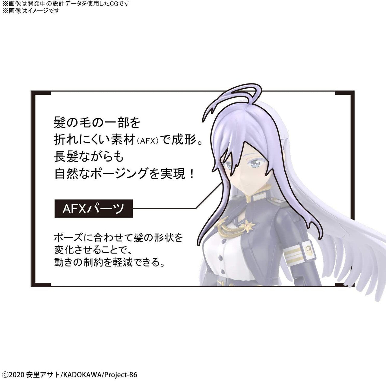  Bandai Figure-Rise Standard 86 Lena Plastic Model