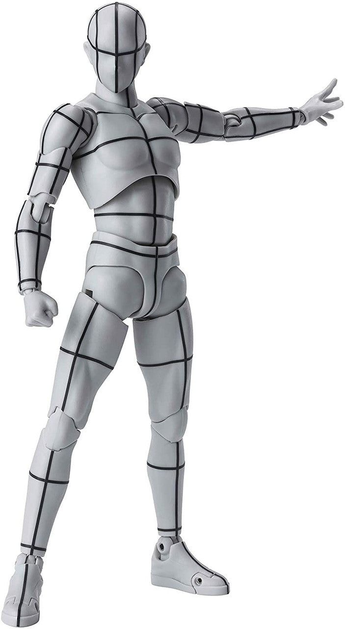  Bandai S.H. Figuarts Body-kun -Wire Frame- Gray Color Ver. Figure