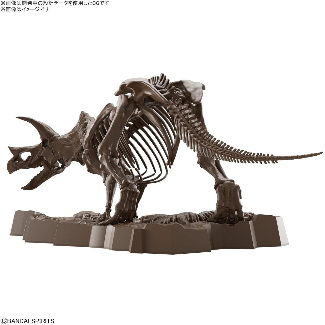  Bandai Imaginary Skeleton 1/32 Triceratops Plastic Model