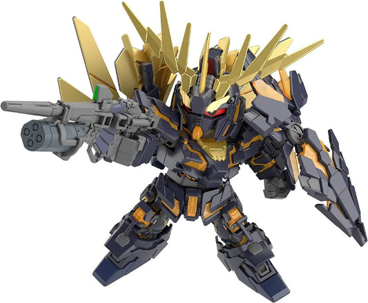  Bandai SD Gundam Cross Silhouette Unicorn Gundam 02 Banshee (Destroy Mode) & Banshee Norn Parts Set Plastic Model