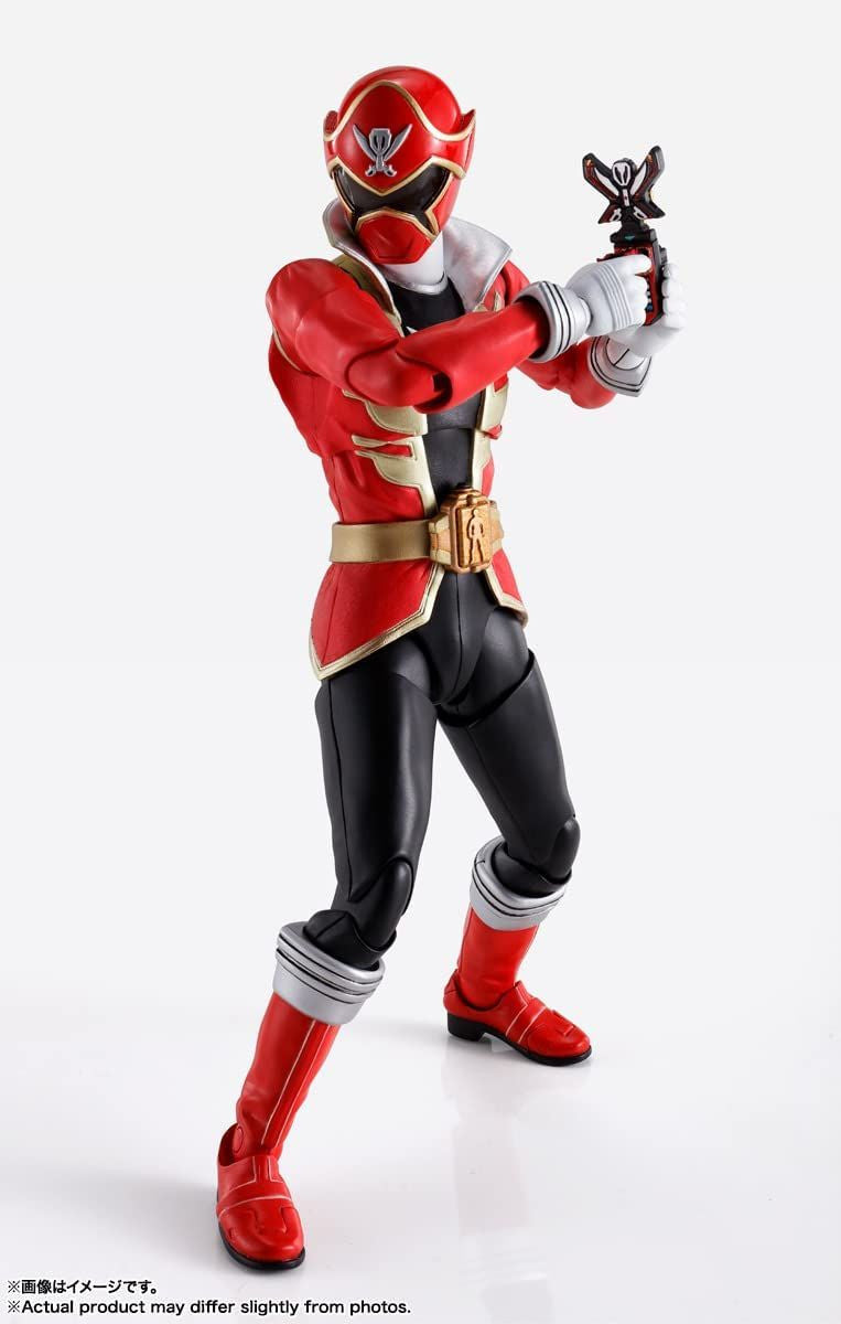  Bandai S.H.Figuarts - Shinkocchou - Gokai Red Figure (Kaizoku Sentai Gokaiger)